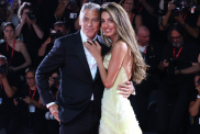 George Clooney and Amal Clooney attend the Venice International Film Festival World Premiere at Palazzo del Cinema on September 01, 2024 in Venice, Italy