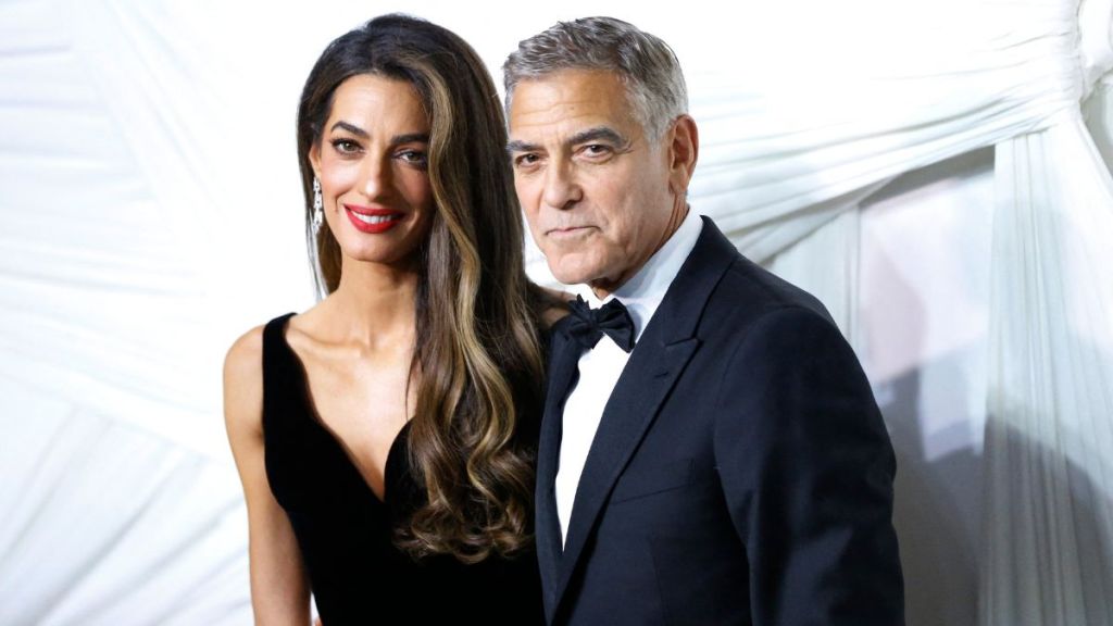 Amal and George Clooney