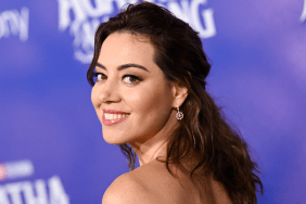 Aubrey Plaza at the Special Launch Event For Marvel Television's "Agatha All Along" held at El Capitan Theatre on September 16, 2024 in Los Angeles, California.