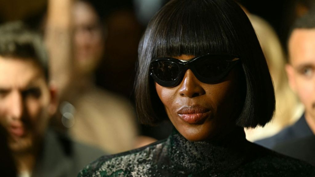 Naomi Campbell Milan Fashion Week