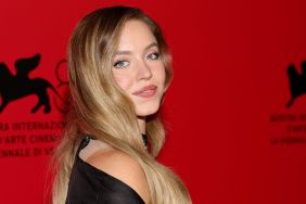 Sydney Sweeney attends the 2024 Armani Beauty dinner photocall in Venice, Italy