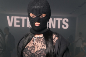 Camila Cabello at Vetements RTW Spring 2025 as part of Paris Ready to Wear Fashion Week on September 27, 2024 in Paris, France.