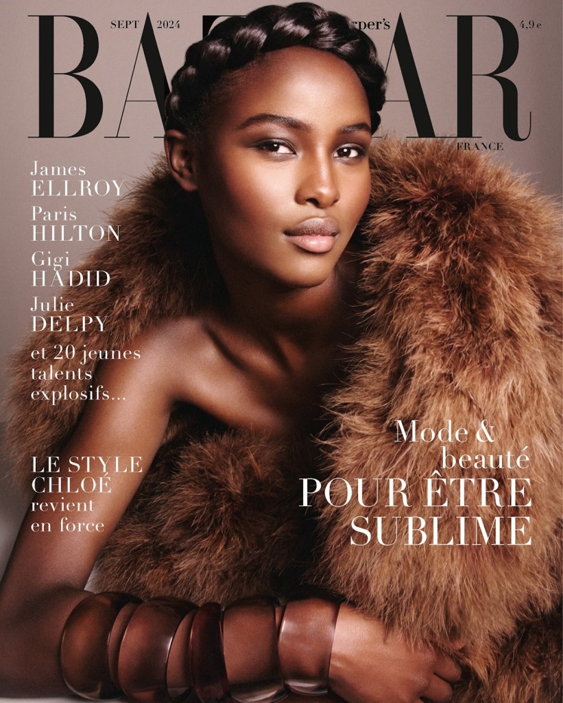 Harper’s Bazaar France September 2024 : Layla Etengan by David Sims