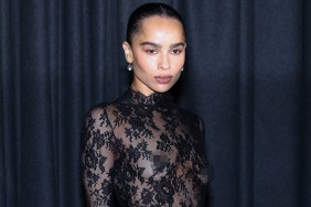 Zoe Kravitz Paris Fashion Week outfit