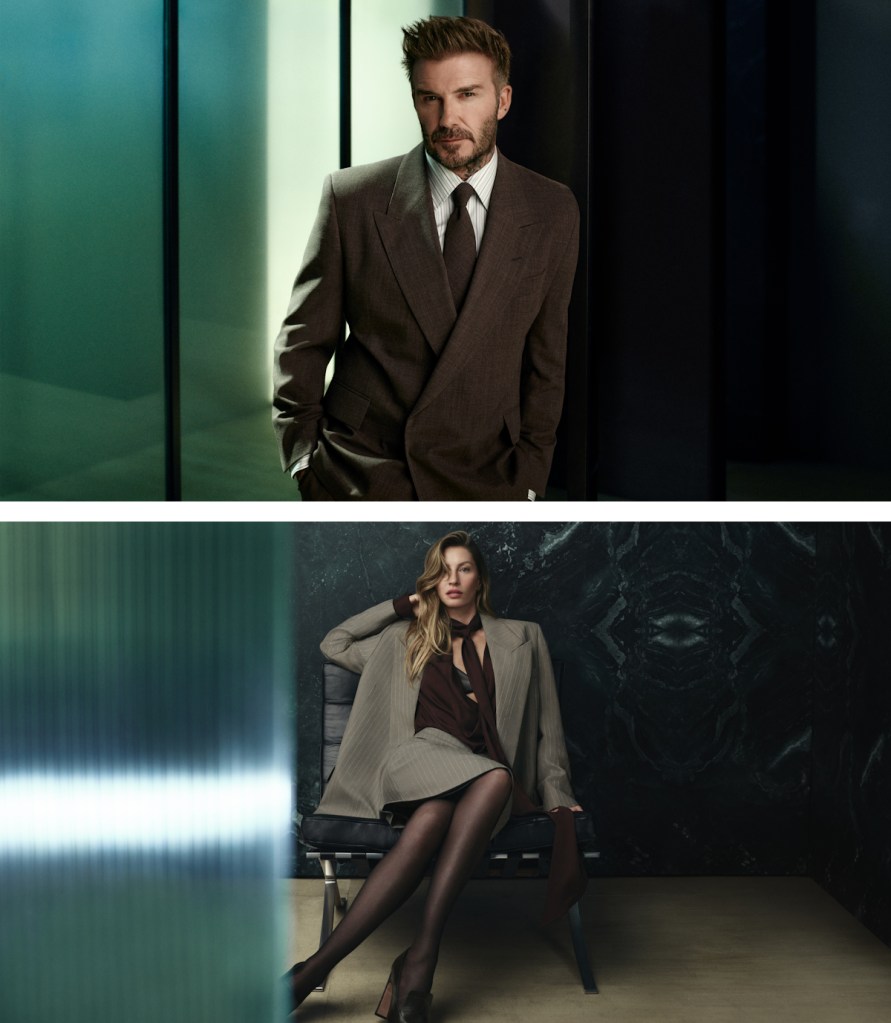 Boss F/W 2024.25 : Gisele Bündchen, Naomi Campbell, David Beckham & More by Mikael Jansson 