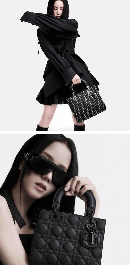 Christian Dior ‘Lady Dior’ Handbags F/W 2024.25 : Jisoo by Bibi Borthwick