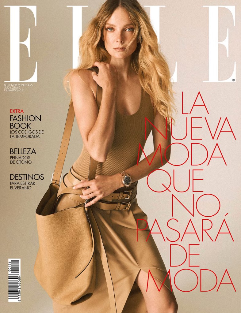 Elle España September 2024 : Eniko Mihalik by Dario, Rebecca Donaldson by Josefina Bietti & Joséphine Le Tutour by Javier López 