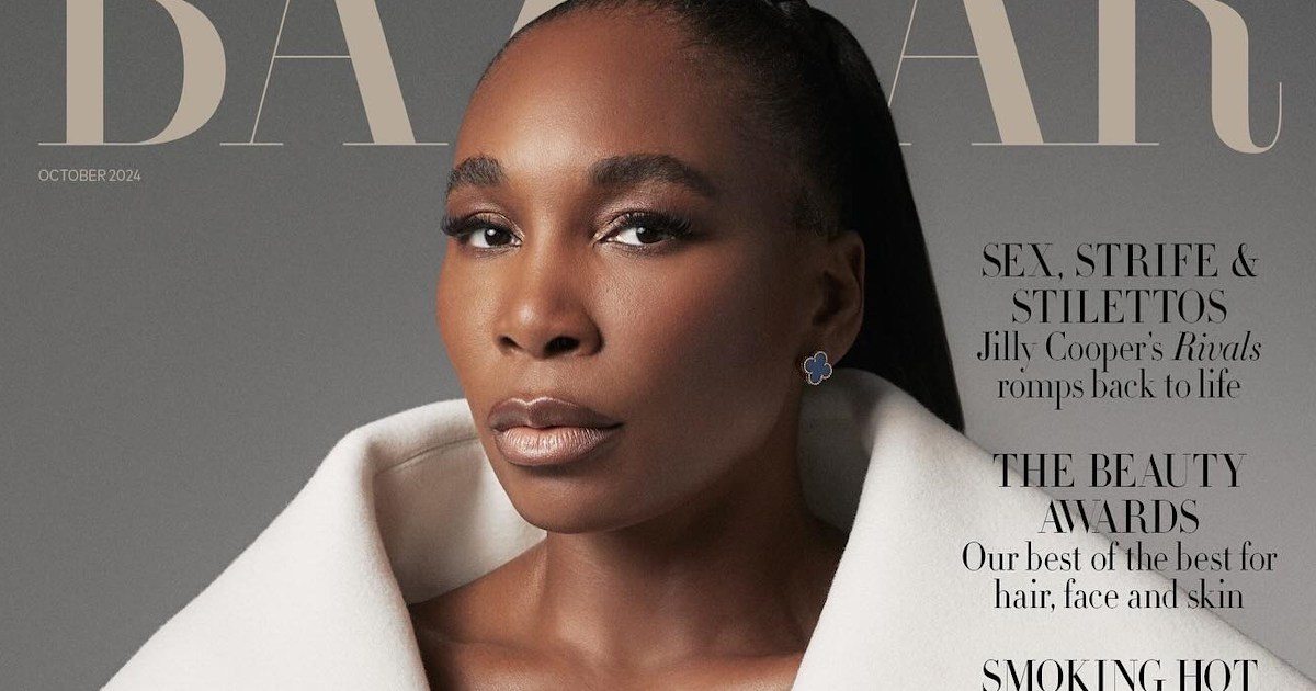 Venus Williams Looks Regal on the ‘Chic’ October 2024 Cover of British Harper’s Bazaar