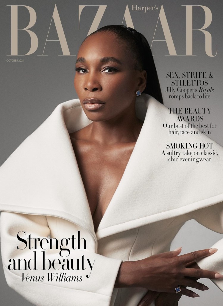 UK Harper’s Bazaar October 2024 : Venus Williams by Richard Phibbs 