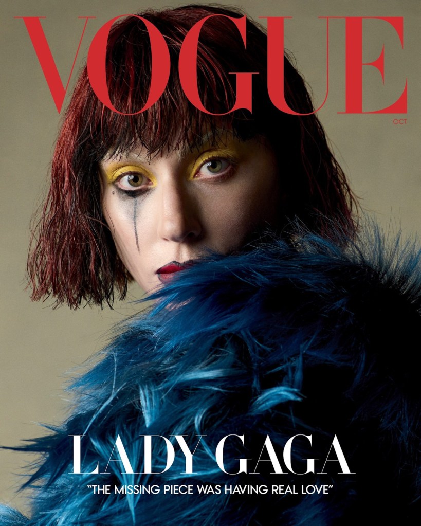 US Vogue October 2024 : Lady Gaga by Ethan James Green 