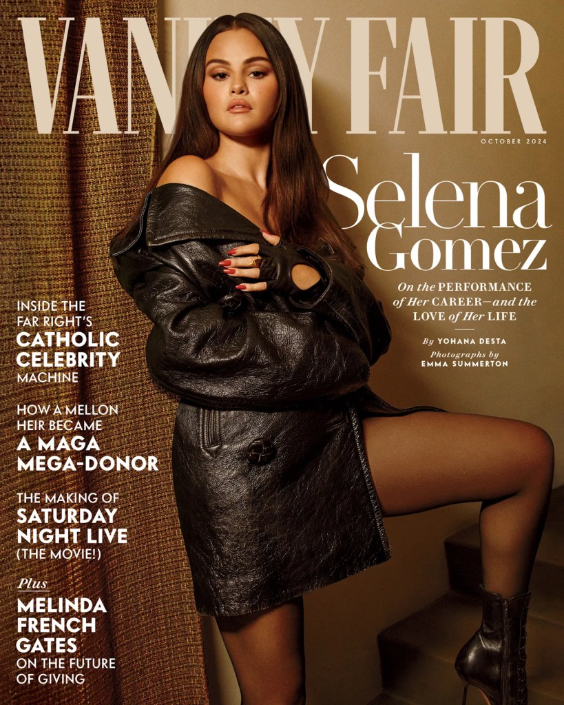 Vanity Fair October 2024 : Selena Gomez by Emma Summerton 