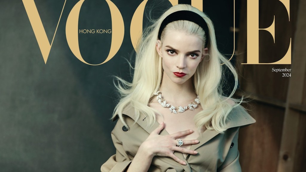 Vogue Hong Kong September 2024 : Anya Taylor-Joy by Norman Jean Roy