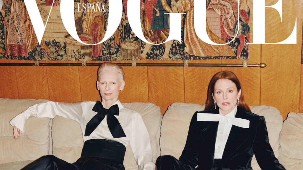 Vogue España September 2024 : Tilda Swinton & Julianne Moore by Quentin De Briey