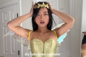 Kendall Jenner Halloween costume DIY TikTok video