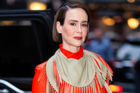 Sarah Paulson Bottega Veneta outfit GMA