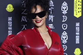 Singer Rihanna attends 'The City of Genius' of Moncler event on October 19, 2024 in Shanghai, China.