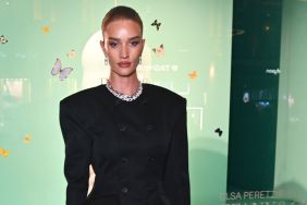 Rosie Huntington-Whiteley attends the Tiffany & Co. "Windows Of Wonder" takeover celebration at Selfridges on October 3, 2024 in London, England.