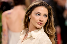 Madelyn Cline attends The 2024 Met Gala Celebrating "Sleeping Beauties: Reawakening Fashion" at The Metropolitan Museum of Art on May 06, 2024 in New York City.