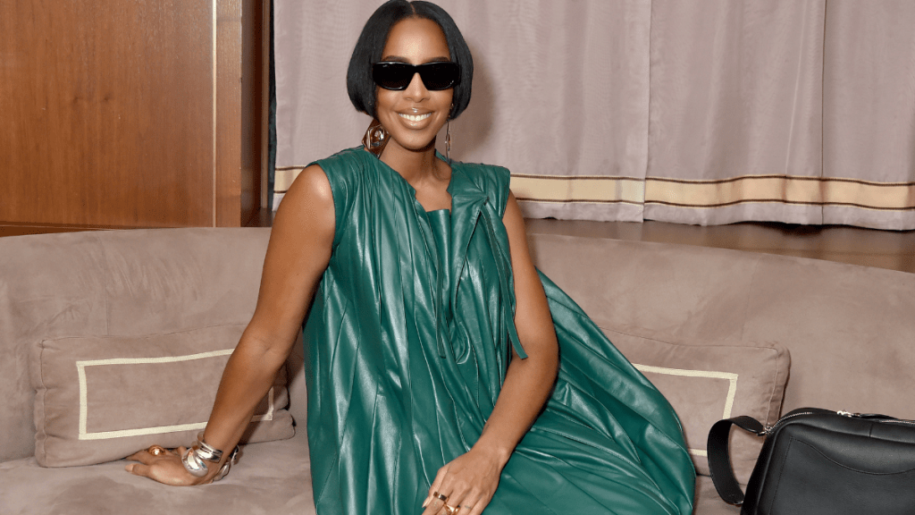 Kelly Rowland at Tod's Los Angeles Dinner celebrating the Fall/Winter 2024/25 collection at The Tower Bar at Sunset Tower on October 23, 2024 in West Hollywood, California.