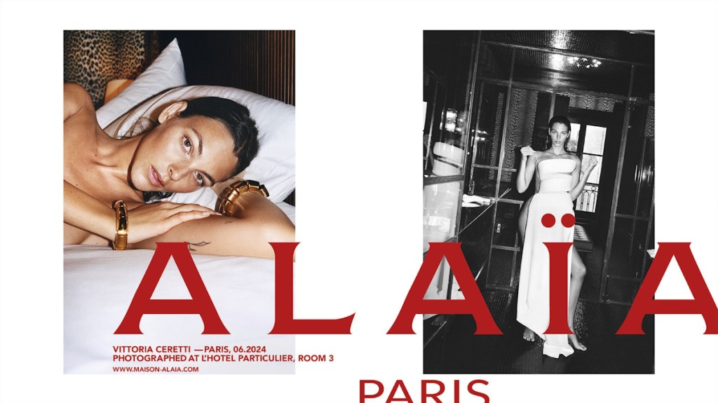 Alaïa S/F 2024.25 : Vittoria, Mona, Felice & Awar by Tyrone Lebon 