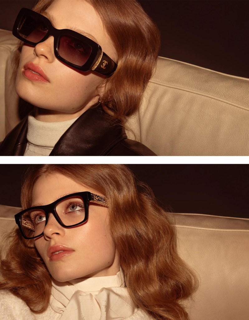 Chanel Eyewear F/W 2024.25 : Ella McCutcheon by Inez Van Lamsweerde & Vinoodh Matadin