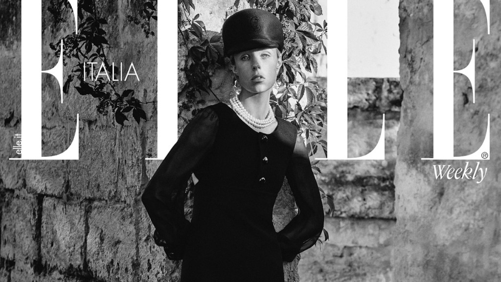 Elle Italia September 27, 2024 : Edie Campbell by Giampaolo Sgura