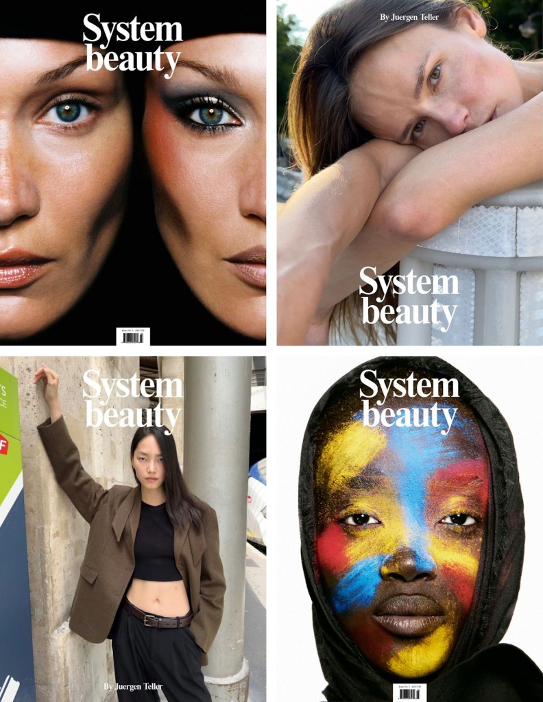 System Beauty #3 with Bella Hadid (and more) by Carlijn Jacobs & Juergen Teller 