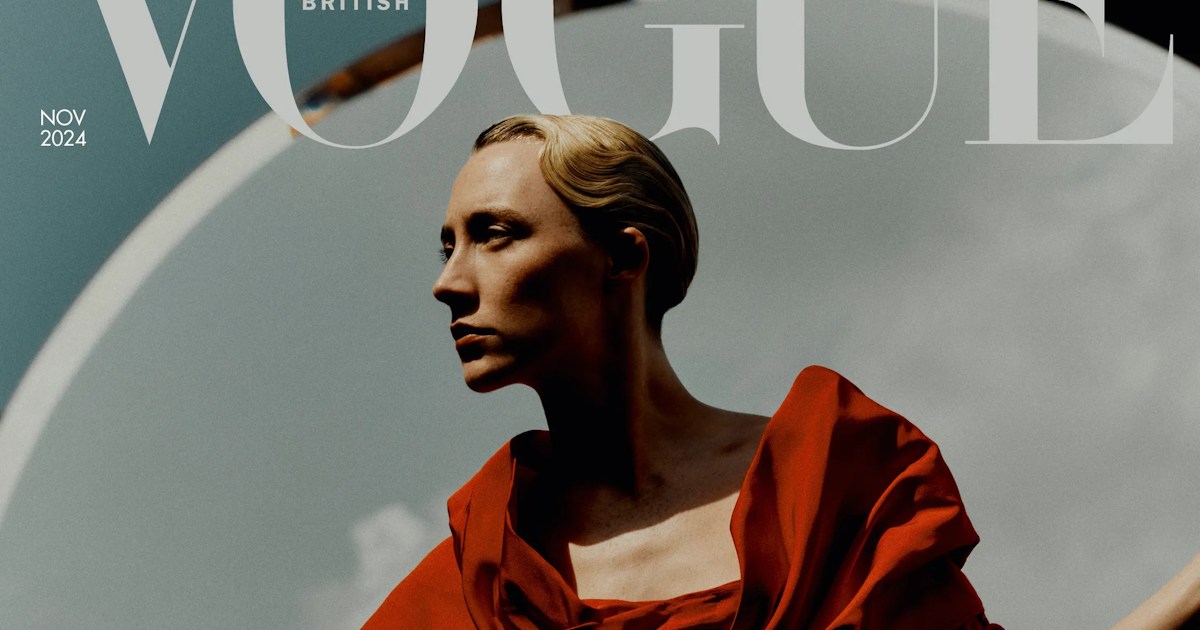 Saoirse Ronan Might’ve Just Broken British Vogue’s Lackluster Cover Streak…