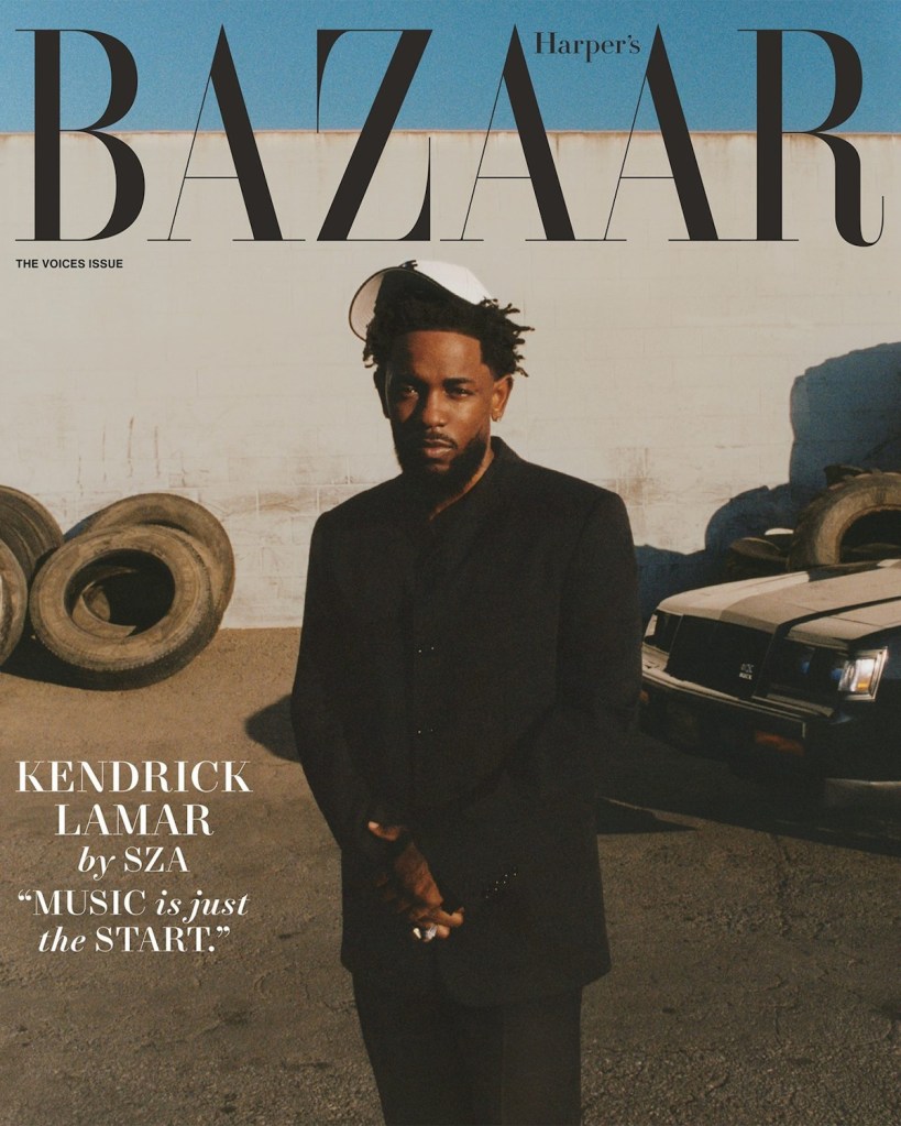 US Harper’s Bazaar November 2024 : Kendrick Lamar by Quentin de Briey