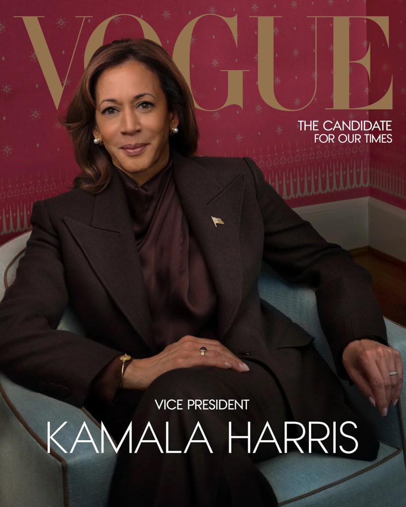 Kamala Harris US Vogue November 2024 theFashionSpot