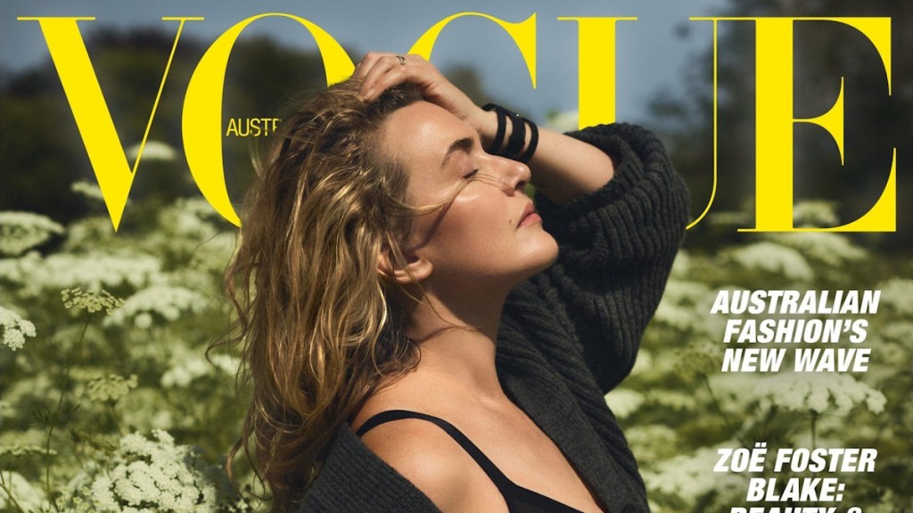 Vogue Australia October 2024 : Kate Winslet by Annemarieke van Drimmelen