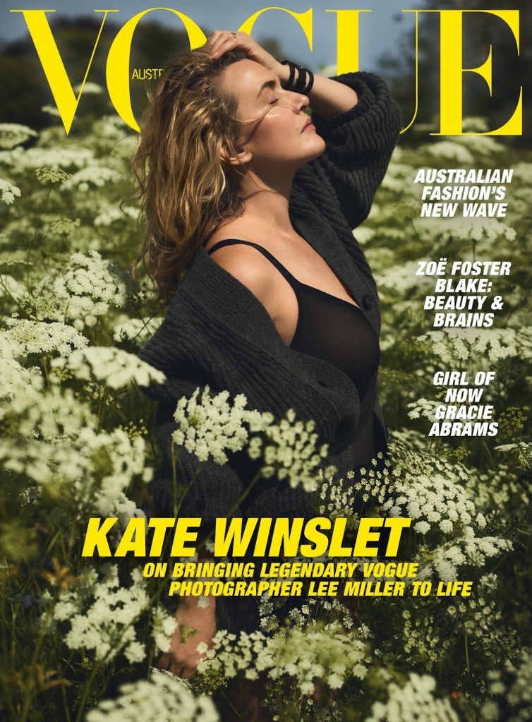 Vogue Australia October 2024 : Kate Winslet by Annemarieke van Drimmelen 