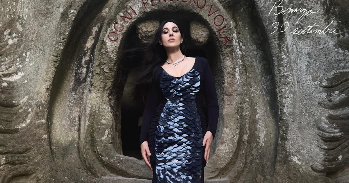 Vogue Italia and Tim Burton Fail to do Monica Bellucci Justice for October 2024