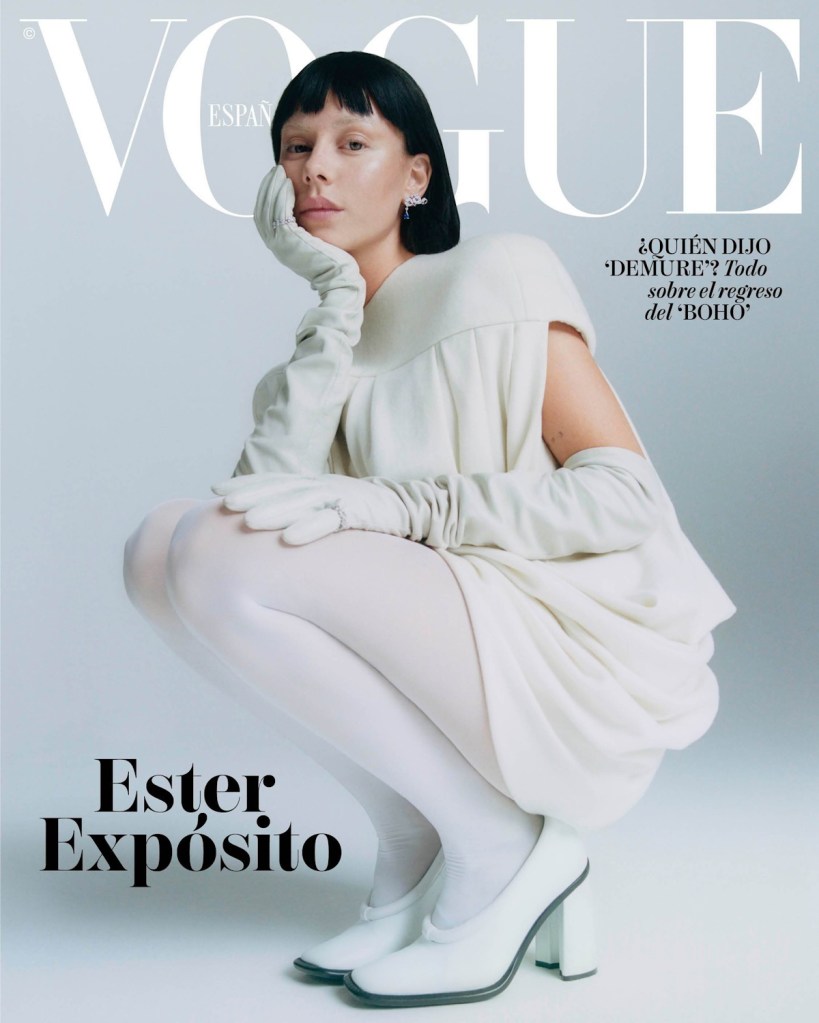 Vogue España October 2024 : Ester Expósito by Felicity Ingram