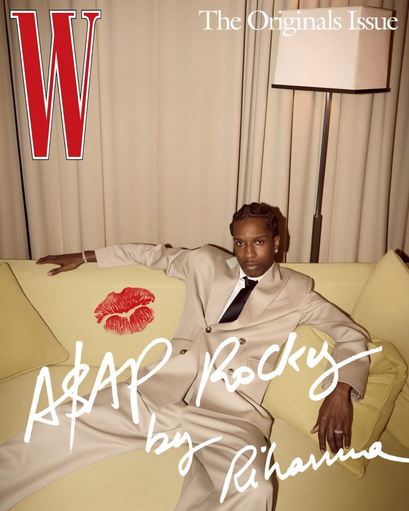 W Magazine Volume #5 2024 : ASAP Rocky by Rihanna 