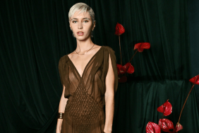 Iris Law British Vogue Forces For Change braless sheer see-through dress