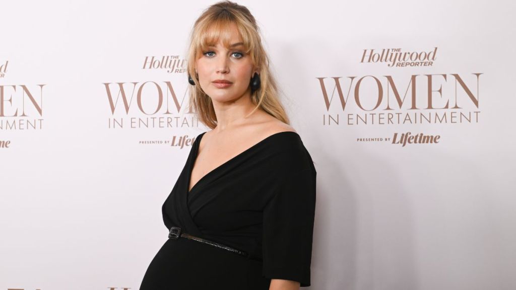 Jennifer Lawrence attends The Hollywood Reporter's Annual Women in Entertainment Gala presented by Lifetime at The Beverly Hills Hotel on December 04, 2024 in Beverly Hills, California.