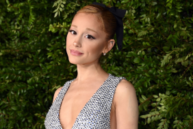 Ariana Grande, wearing CHANEL, attends the Academy Women's Luncheon presented by CHANEL at the Academy Museum Of Motion Pictures on December 10, 2024 in Los Angeles, California.