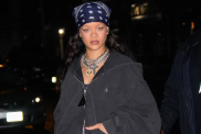 Rihanna is seen on December 28, 2024 in New York City.