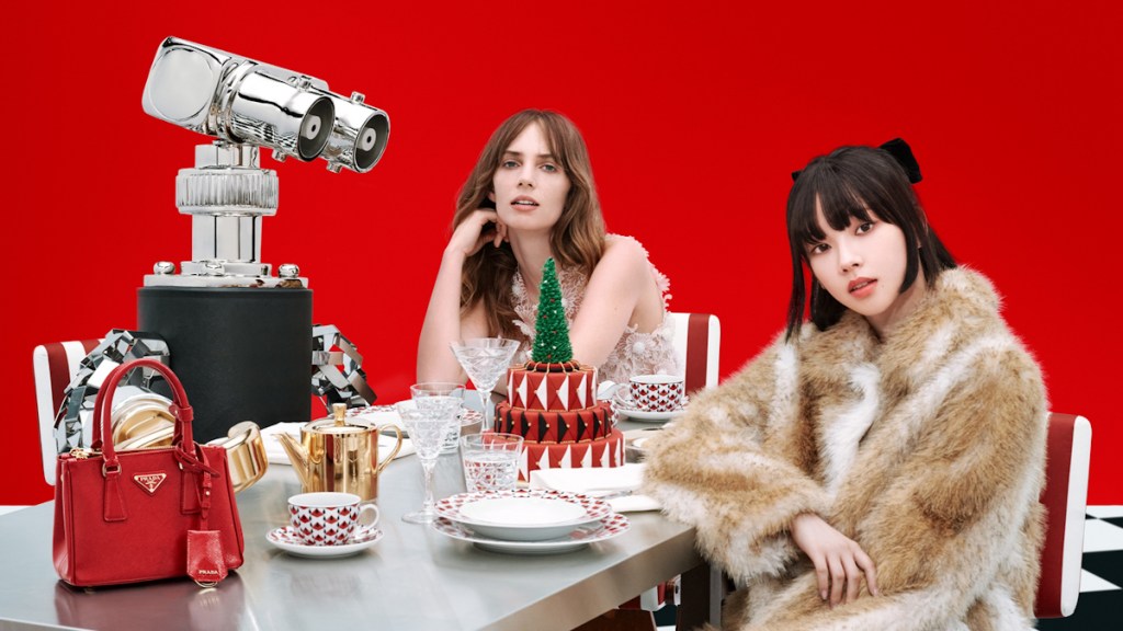 Prada Holiday 2024 by Willy Vanderperre with Maya Hawke, Karina & More!