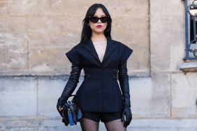 Jenna Ortega Paris Fashion Week Dior show