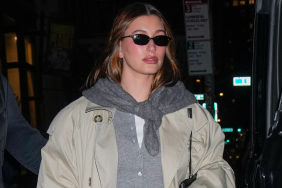 Hailey Bieber photos NYC Justin Bieber date night outfit