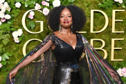 Viola Davis Golden Globe Awards 2025 red carpet