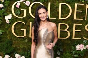 Demi Moore Golden Globes 2025