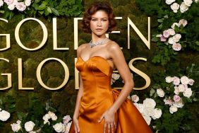 Zendaya attends the 2025 Golden Globe Awards at The Beverly Hilton on January 05, 2025 in Beverly Hills, California.