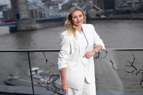 Cameron Diaz attends the photocall for "Back In Action" at Cheval Three Quays on January 17, 2025 in London, England.