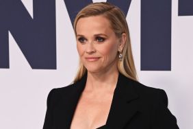 Reese Witherspoon attends the UK Special Screening of the movie, "You're Cordially Invited," at the London Palladium on January 23, 2025 in London, England.