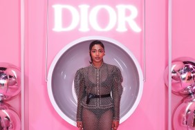 Charithra Chandran attends the Inside Lip Glow party by Dior Beauty on January 30, 2025 in London, England.