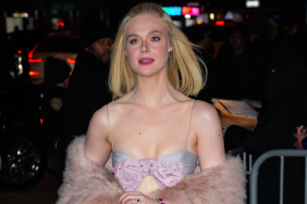 Elle Fanning is seen arriving to The National Board of Review Annual Awards Gala at Cipriani 42nd Street on January 07, 2025 in New York City.