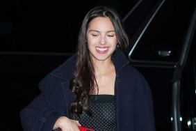 Olivia Rodrigo seen at "Music For A While" in Chelsea on January 17, 2025 in New York City.